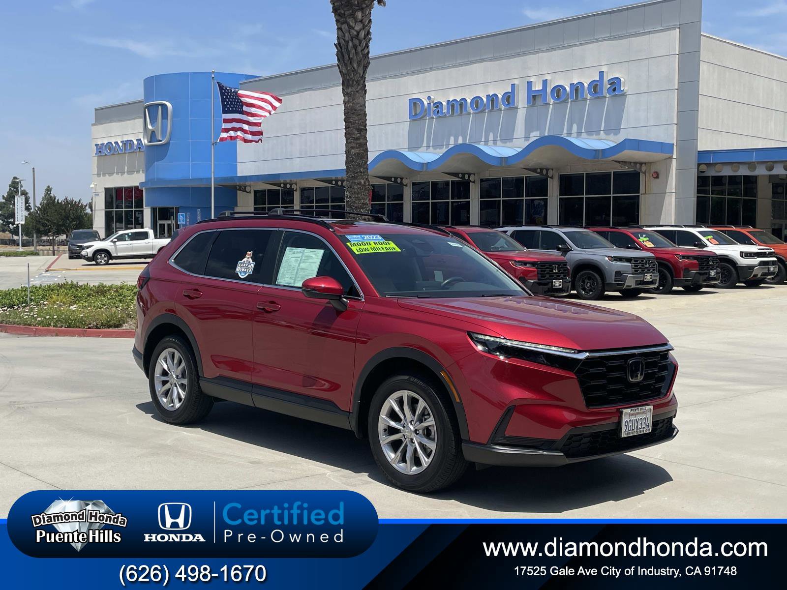 Certified 2023 Honda CR-V EX