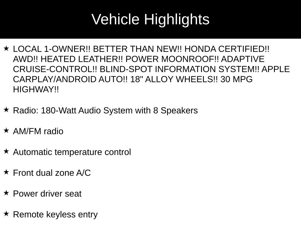 Used 2026 Honda HR-V EX-L image 36
