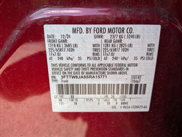 Used 2025 Ford Maverick XLT w/ XLT Luxury Package AWD/4WD image 20