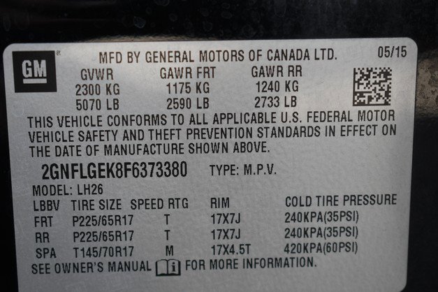 Used 2015 Chevrolet Equinox LT image 34