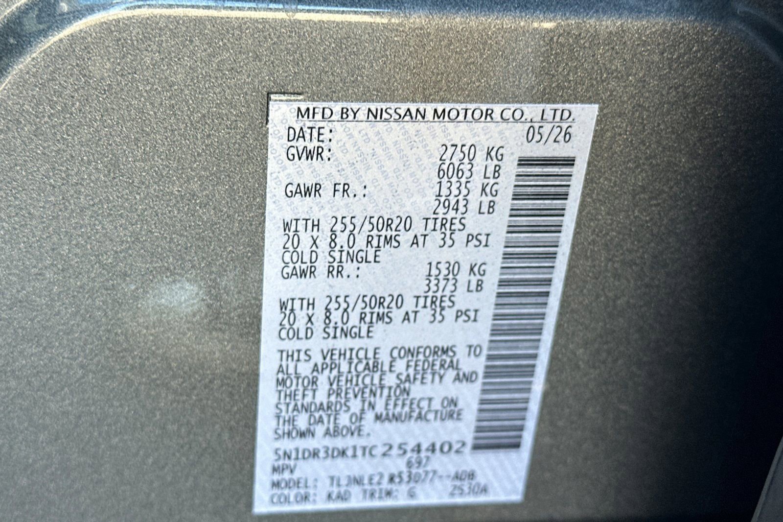 New 2026 Nissan Pathfinder Platinum AWD/4WD image 34