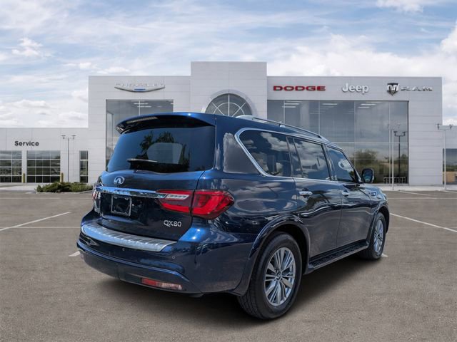 Used 2021 INFINITI QX80 Luxe w/ Cargo Package AWD/4WD image 3