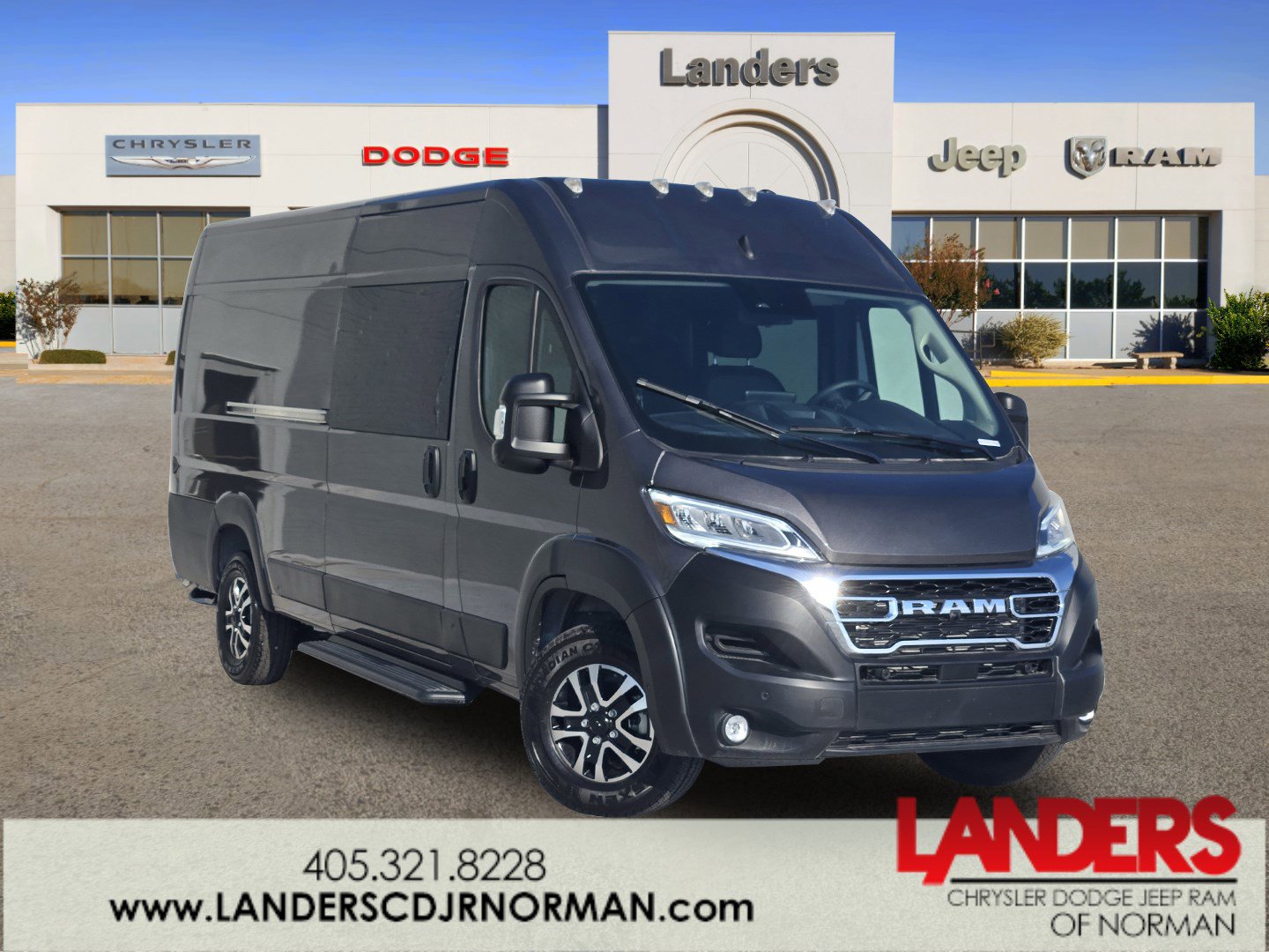 New 2025 RAM ProMaster 3500 w/ Crew Van Package