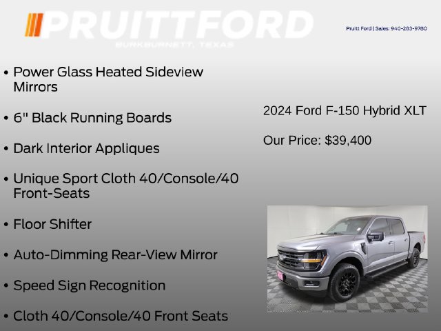 Used 2024 Ford F150 XLT w/ Equipment Group 302A MID AWD/4WD image 37
