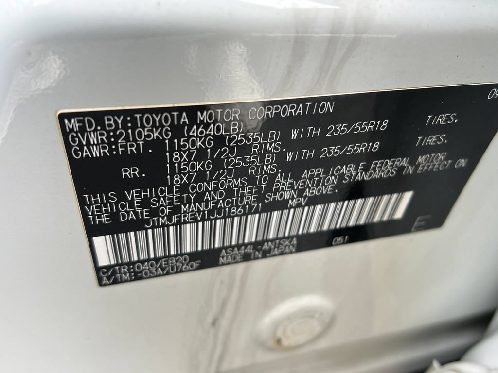 Used 2018 Toyota RAV4 SE w/ Power Extra Value Package AWD/4WD image 26