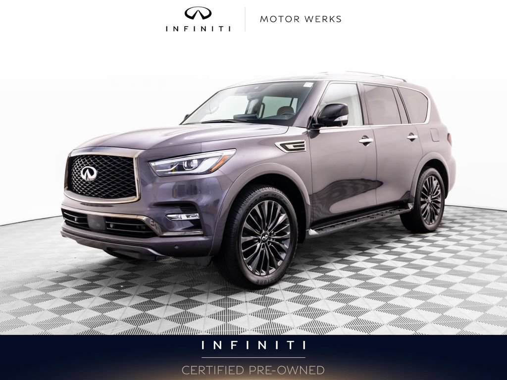 Certified 2024 INFINITI QX80 Premium Select w/ Cargo Package AWD/4WD 360° Tour