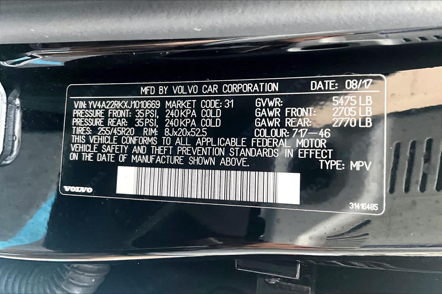 Used 2018 Volvo XC60 T6 Momentum w/ Convenience Package AWD/4WD image 32