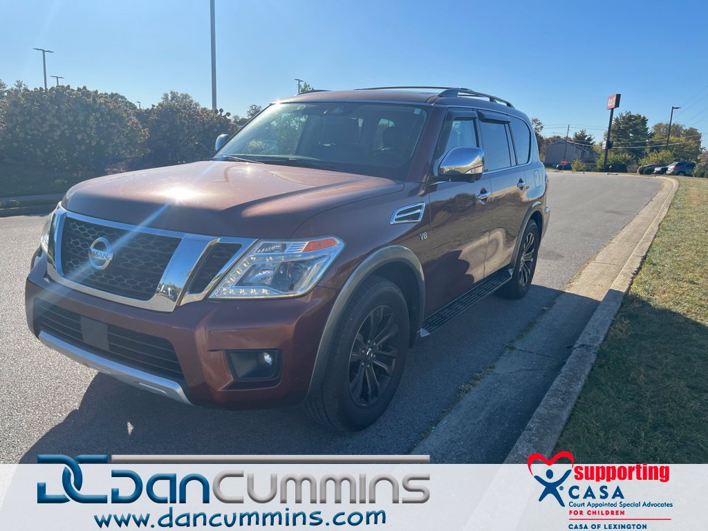 Used 2018 Nissan Armada Platinum w/ Captain Seat Package AWD/4WD image 1