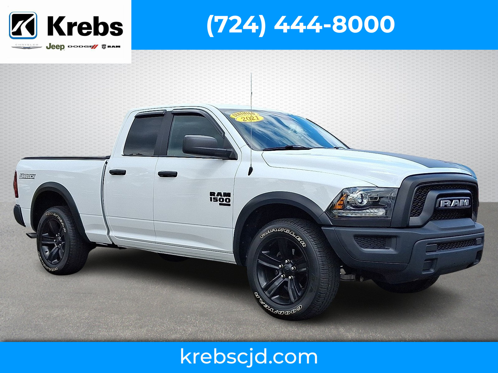 Certified 2021 RAM 1500 Warlock w/ Electronics Group AWD/4WD image 1