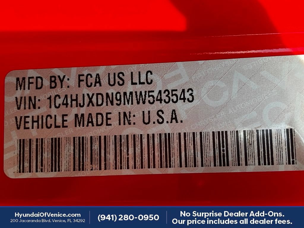 Used 2021 Jeep Wrangler Unlimited Sport AWD/4WD image 24