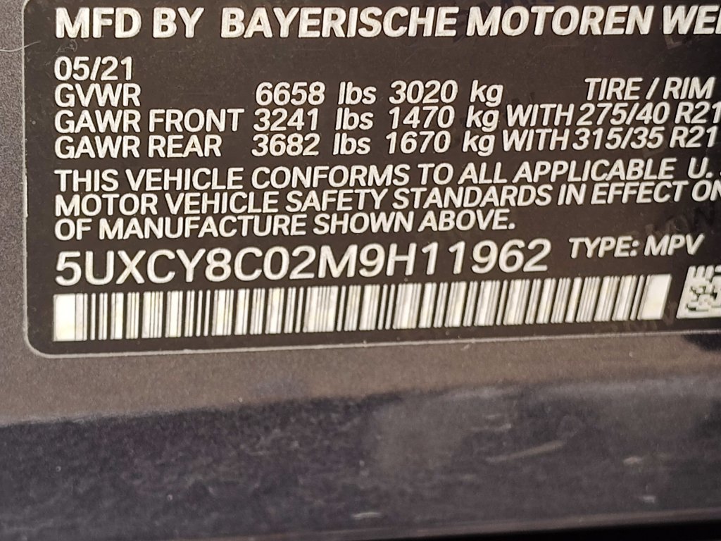 Used 2021 BMW X6 M50i w/ Premium Package AWD/4WD image 19