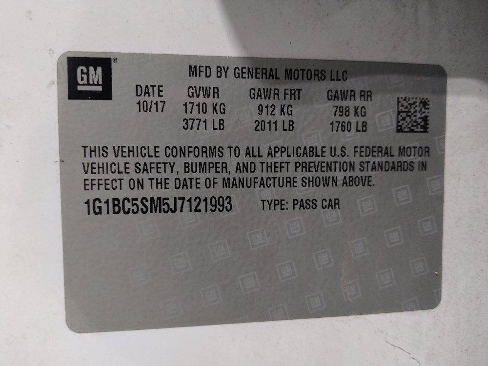 Used 2018 Chevrolet Cruze LS FWD image 33