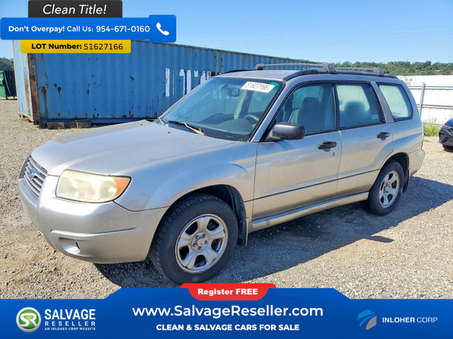Used 2007 Subaru Forester 2.5X w/ Popular Equipment Group 5A AWD/4WD image 1