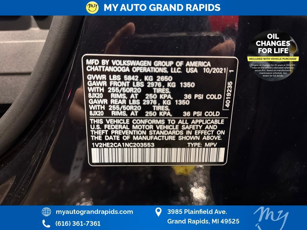 Used 2022 Volkswagen Atlas Cross Sport SE image 43