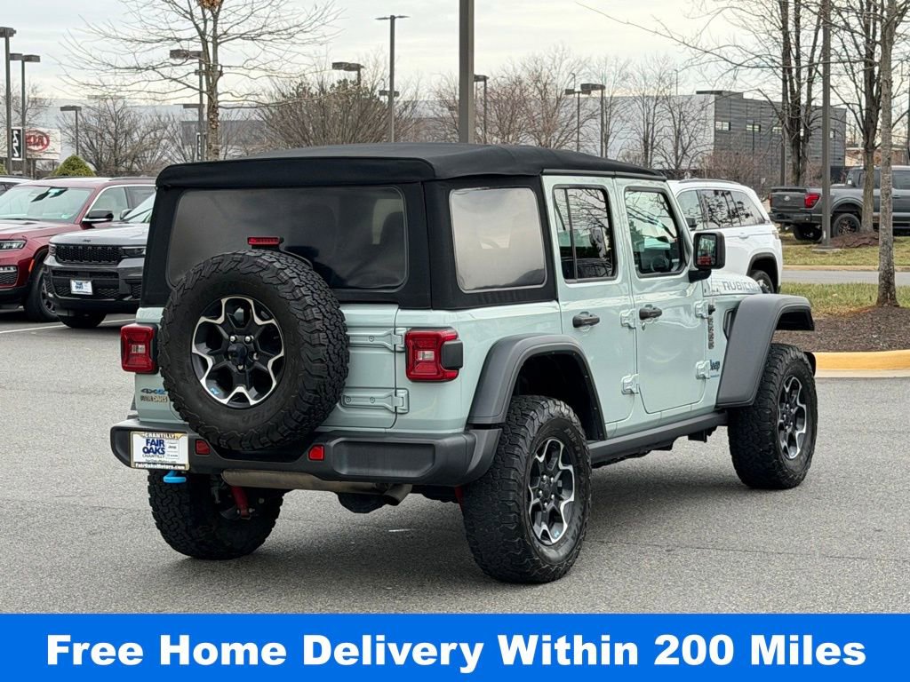 Used 2023 Jeep Wrangler Unlimited Rubicon 4xe image 6