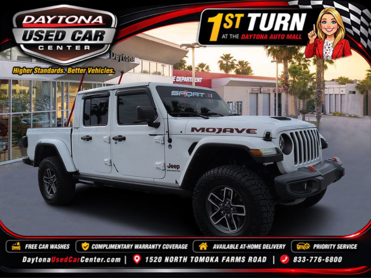 Used 2023 Jeep Gladiator Mojave w/ LED Lighting Group AWD/4WD image 1
