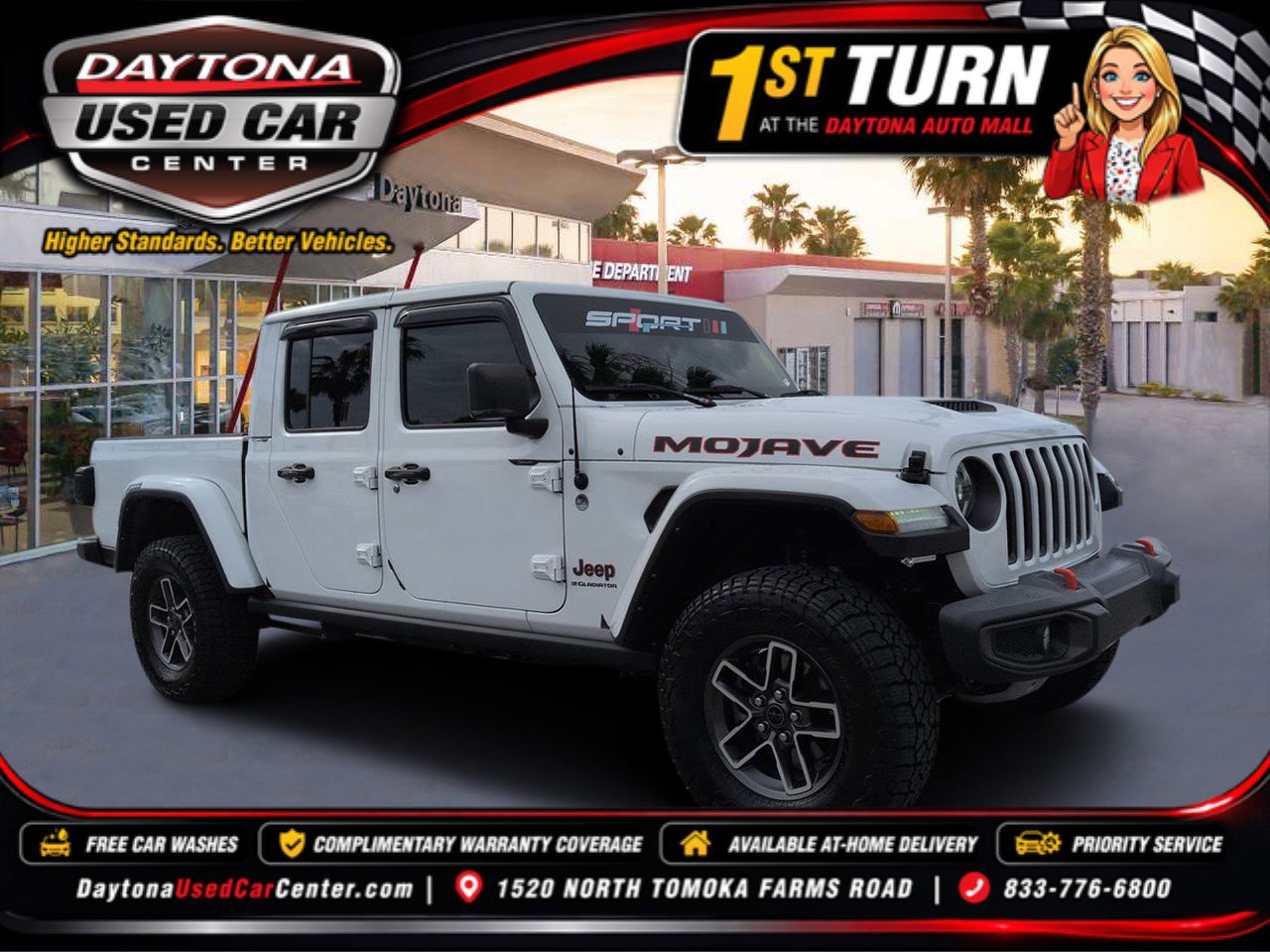 Certified 2023 Jeep Gladiator Mojave w/ LED Lighting Group