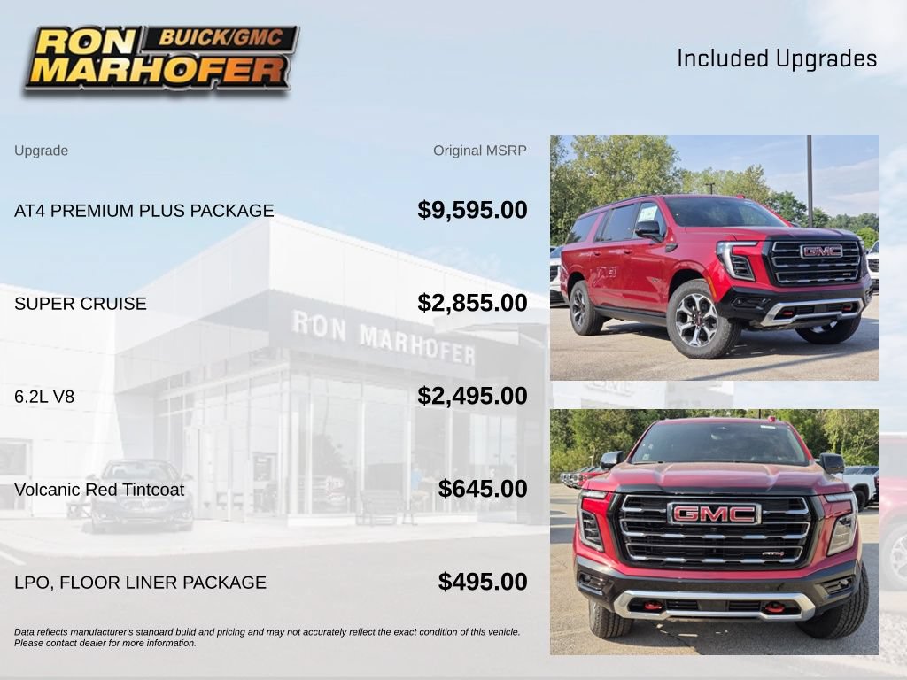 New 2026 GMC Yukon XL AT4 w/ AT4 Premium Plus Package AWD/4WD image 6