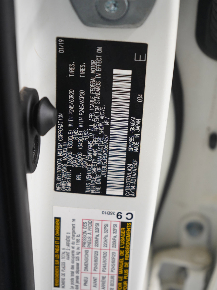 Used 2019 Toyota 4Runner Limited image 29