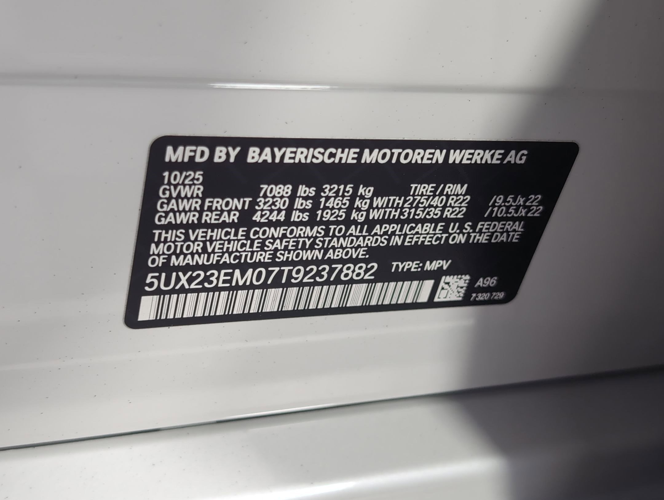 New 2026 BMW X7 xDrive40i w/ M Sport Package image 19