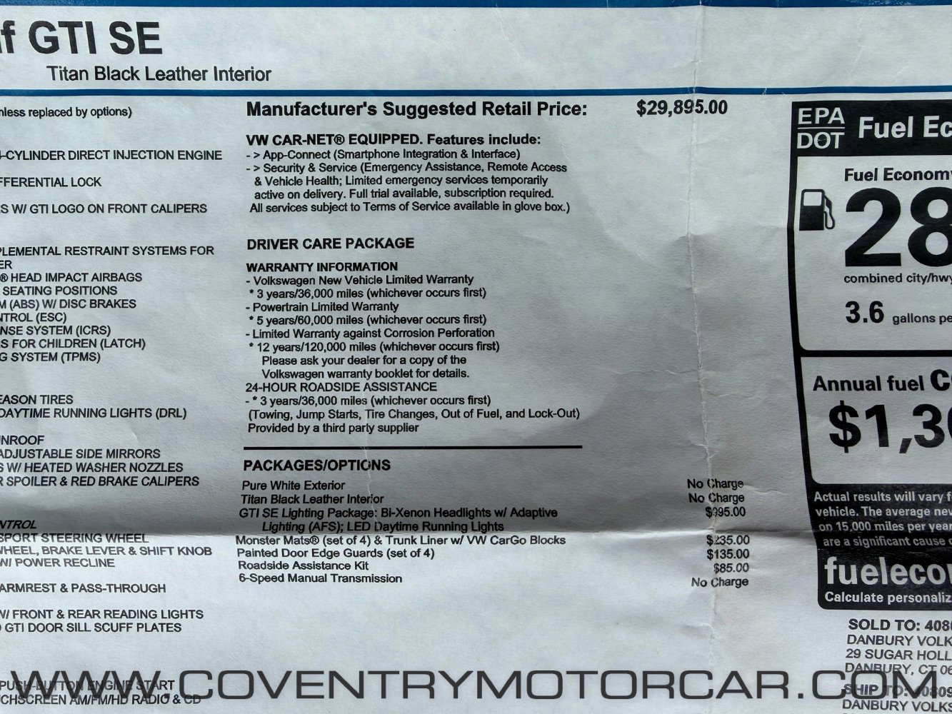 Used 2017 Volkswagen GTI SE FWD image 20
