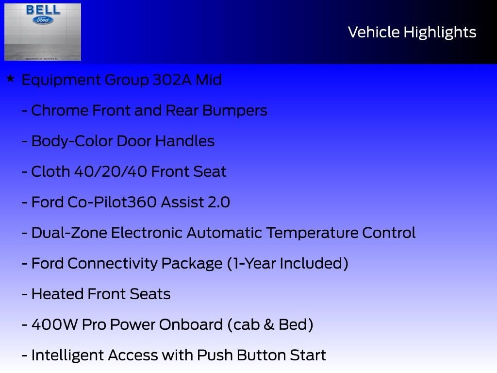 New 2026 Ford F150 XLT w/ Equipment Group 302A MID image 13
