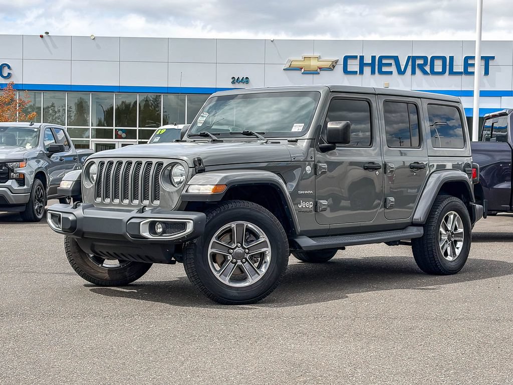 Used 2019 Jeep Wrangler Unlimited Sahara AWD/4WD image 1