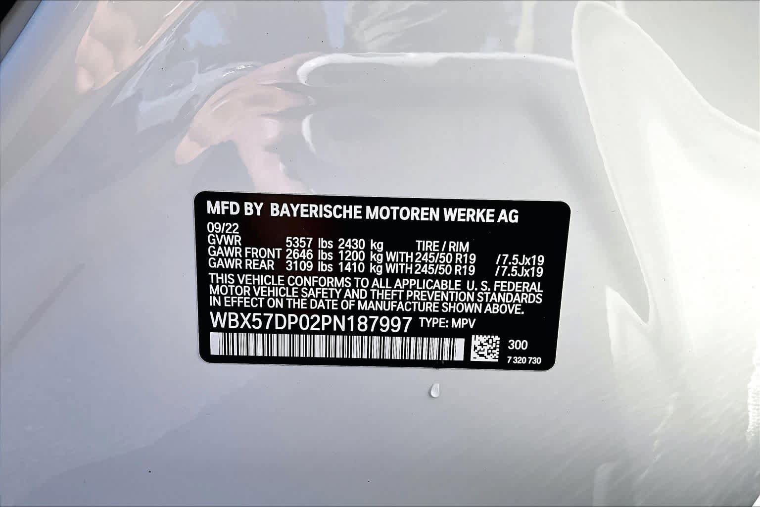 Certified 2023 BMW X3 xDrive30i w/ Convenience Package w/ZPA AWD/4WD image 34