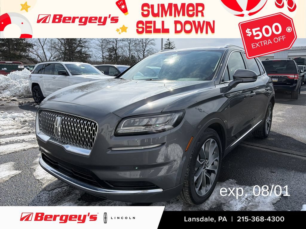 Certified 2023 Lincoln Nautilus Reserve w/ Luxury Package AWD/4WD image 1