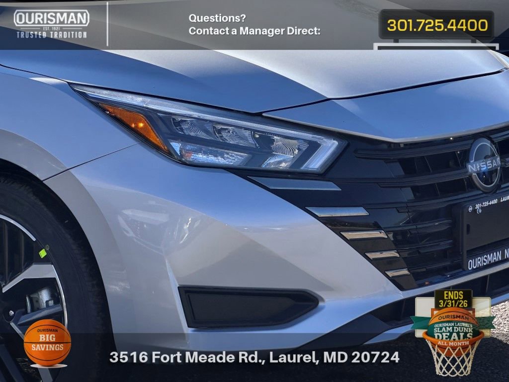 New 2025 Nissan Versa SR w/ Trunk Package video 2