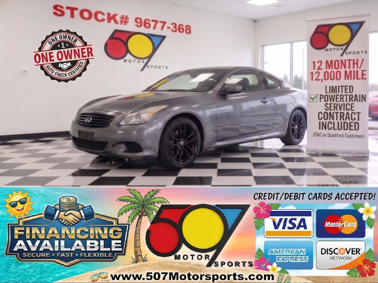 Used 2010 INFINITI G37 x Coupe