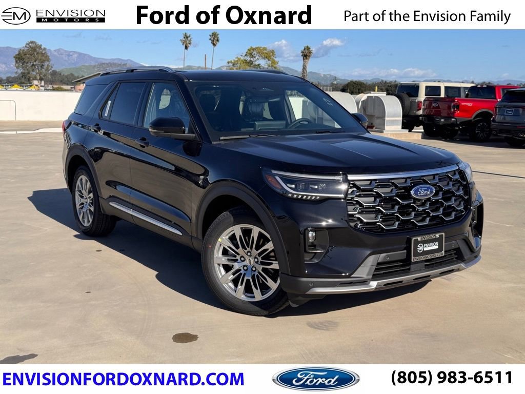 New 2026 Ford Explorer Platinum