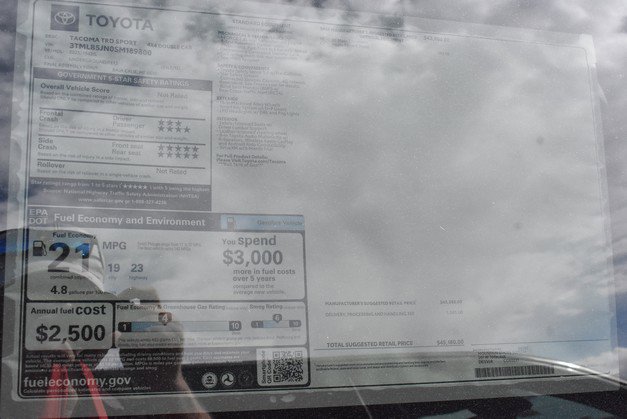 New 2025 Toyota Tacoma TRD Sport image 18