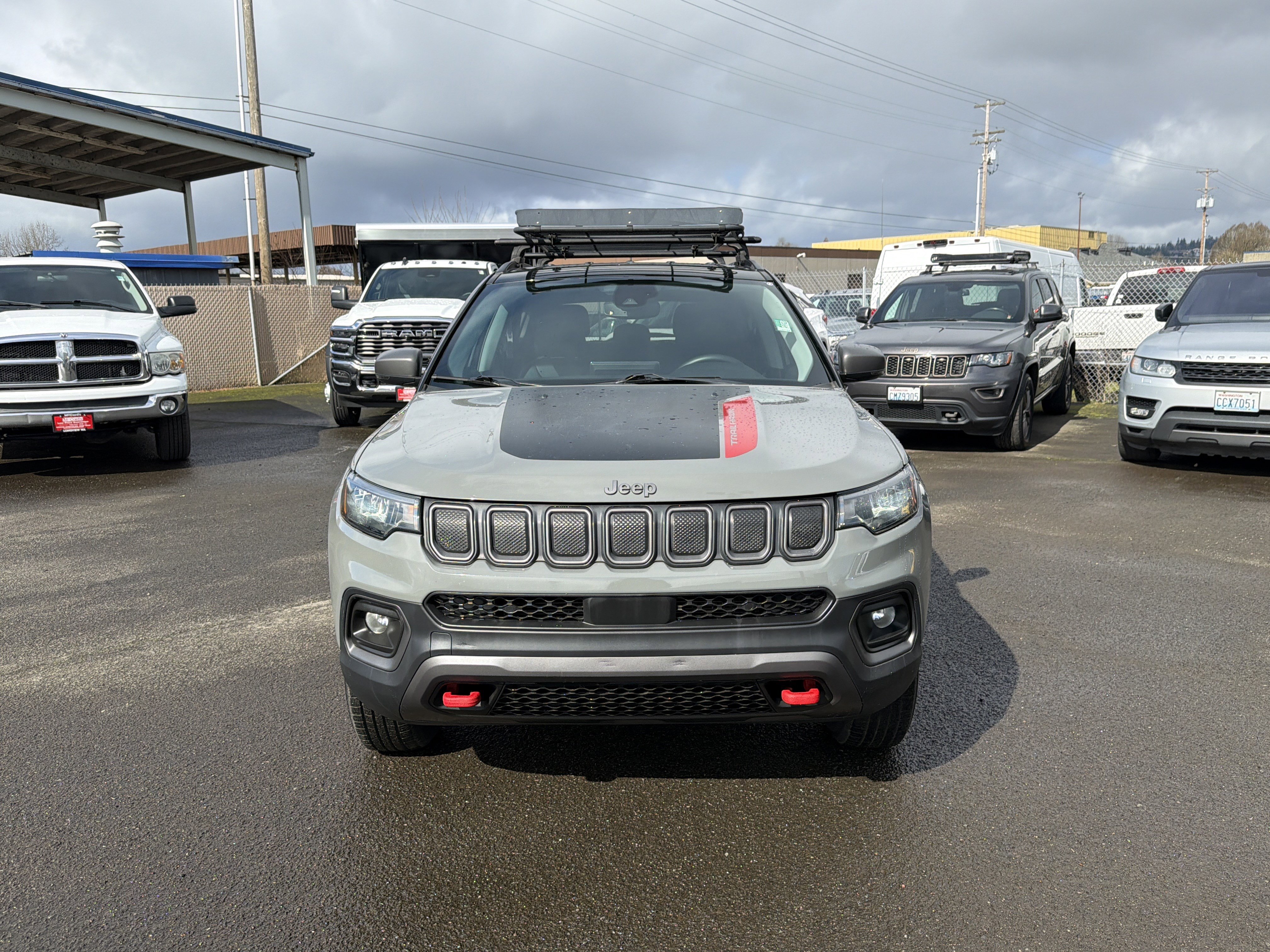 Used 2022 Jeep Compass Trailhawk w/ Trailhawk Convenience Group AWD/4WD image 8