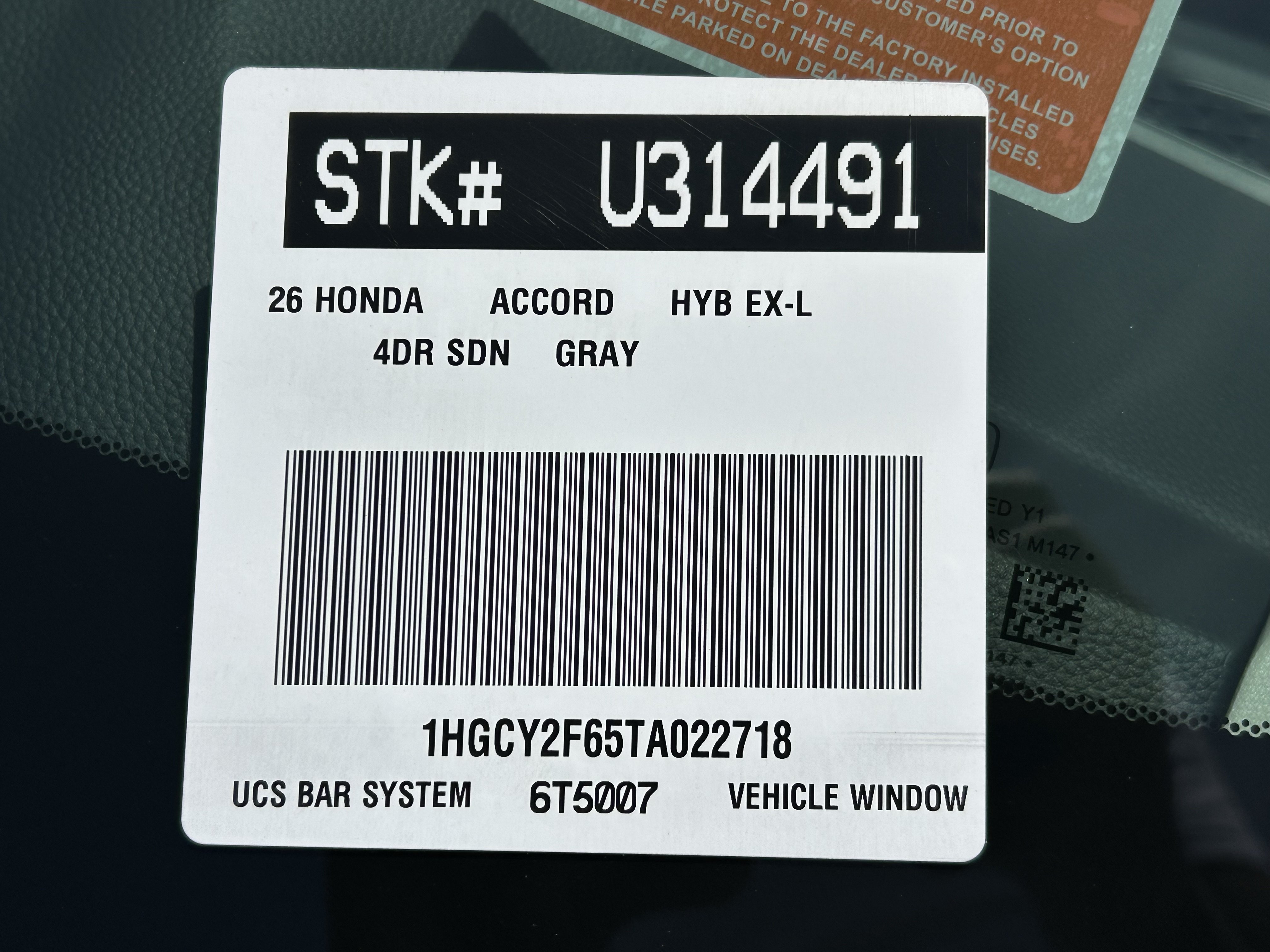 Used 2026 Honda Accord EX-L image 31