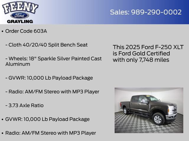 Used 2025 Ford F250 XLT w/ FX4 Off-Road Package image 13