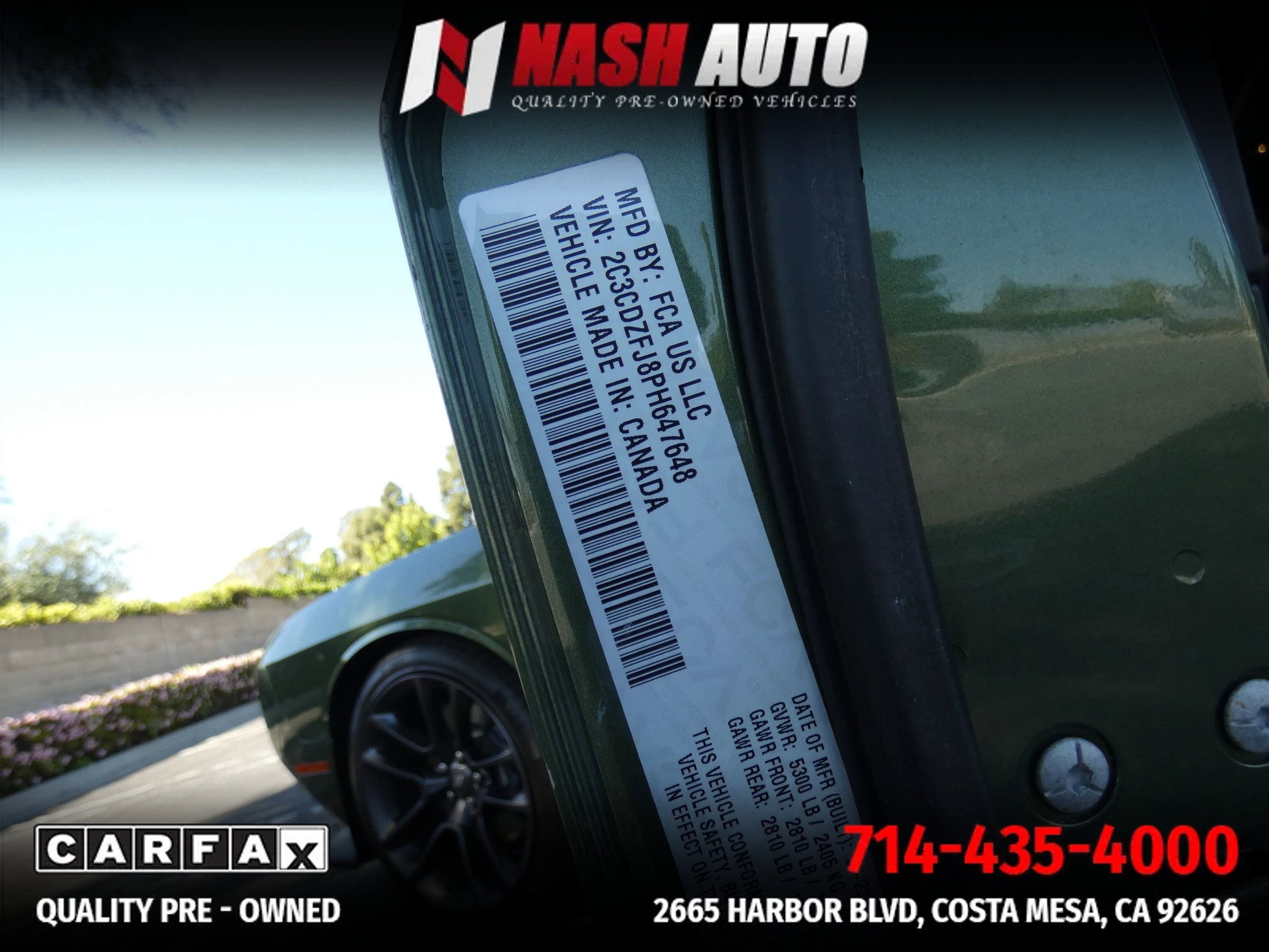 Used 2023 Dodge Challenger R/T Scat Pack w/ Plus Package RWD image 73
