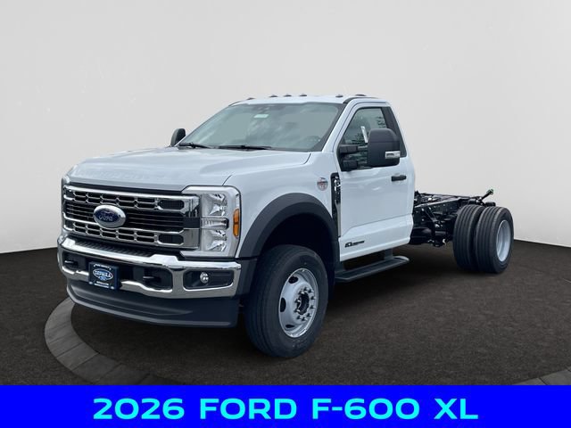 New 2026 Ford F600 4x4 Regular Cab Super Duty w/ XL Chrome Package