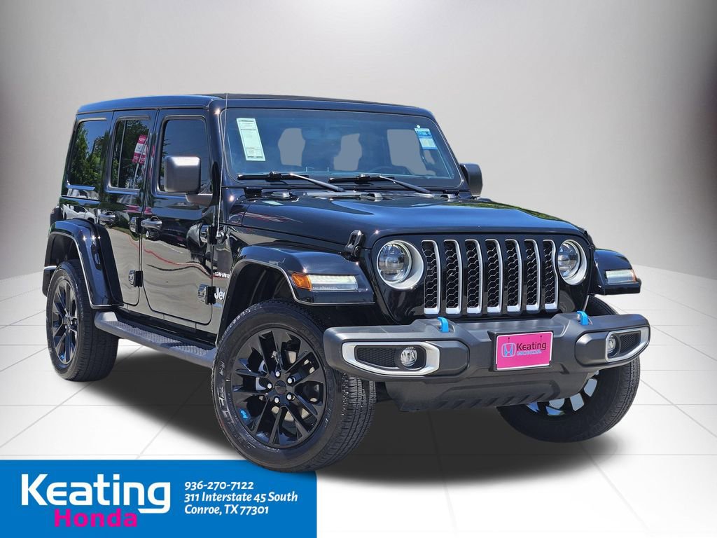Used 2023 Jeep Wrangler Unlimited Sahara w/ Cold Weather Group AWD/4WD image 3