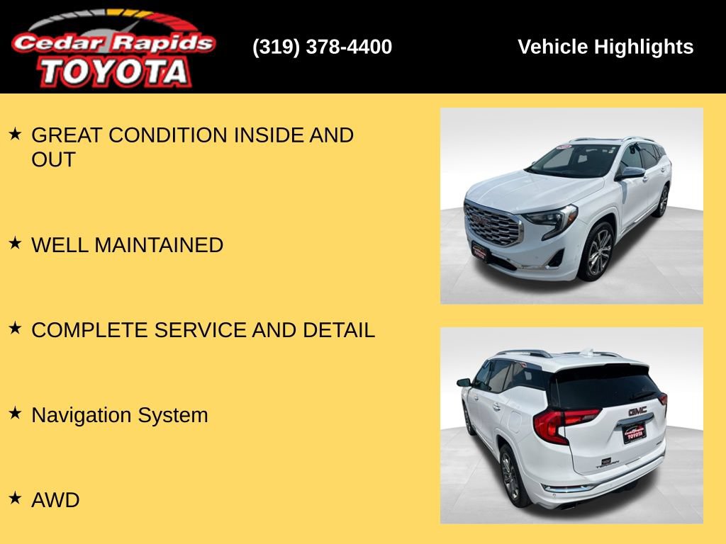 Used 2018 GMC Terrain Denali w/ Advanced Safety Package AWD/4WD image 9