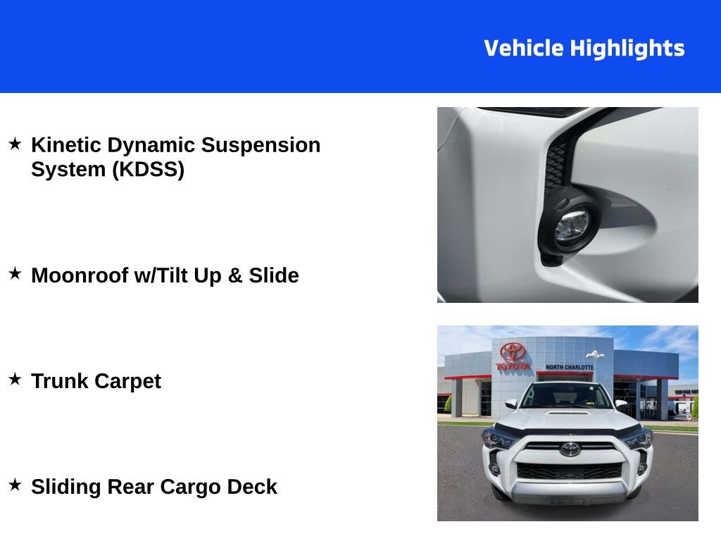 Used 2023 Toyota 4Runner TRD Off-Road Premium w/ Moonroof Package AWD/4WD image 4