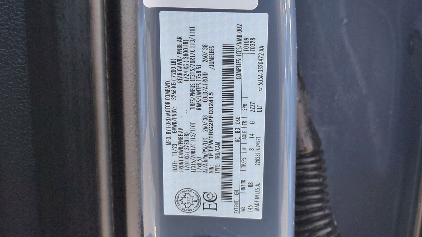 Used 2023 Ford F150 Raptor image 40