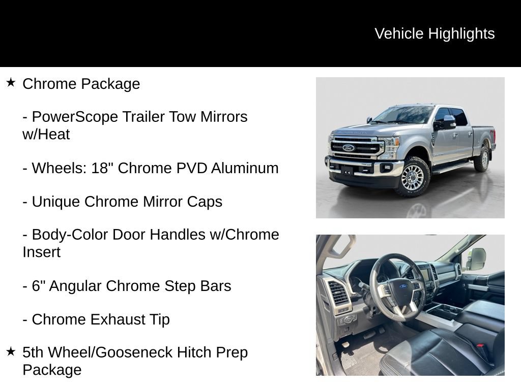 Used 2021 Ford F250 Lariat w/ Chrome Package AWD/4WD image 6