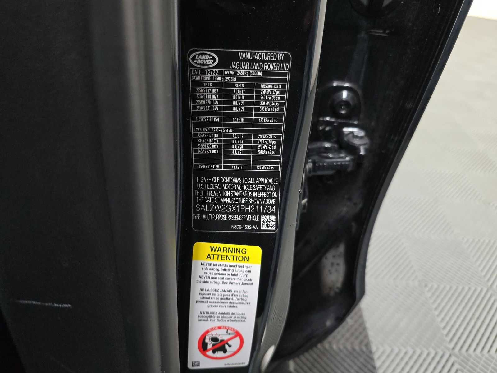 Used 2023 Land Rover Range Rover Evoque HST AWD/4WD image 14