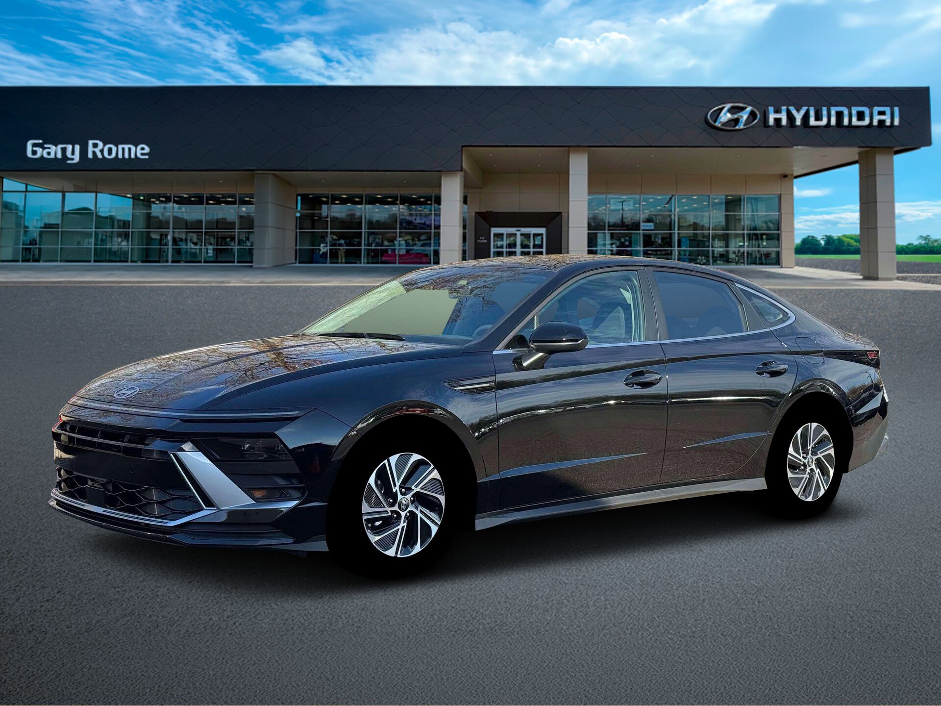 New 2026 Hyundai Sonata Blue FWD video 2
