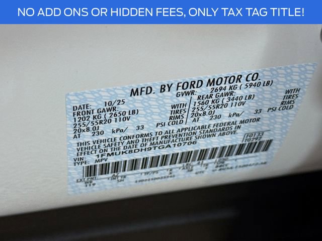 New 2026 Ford Explorer Active image 33