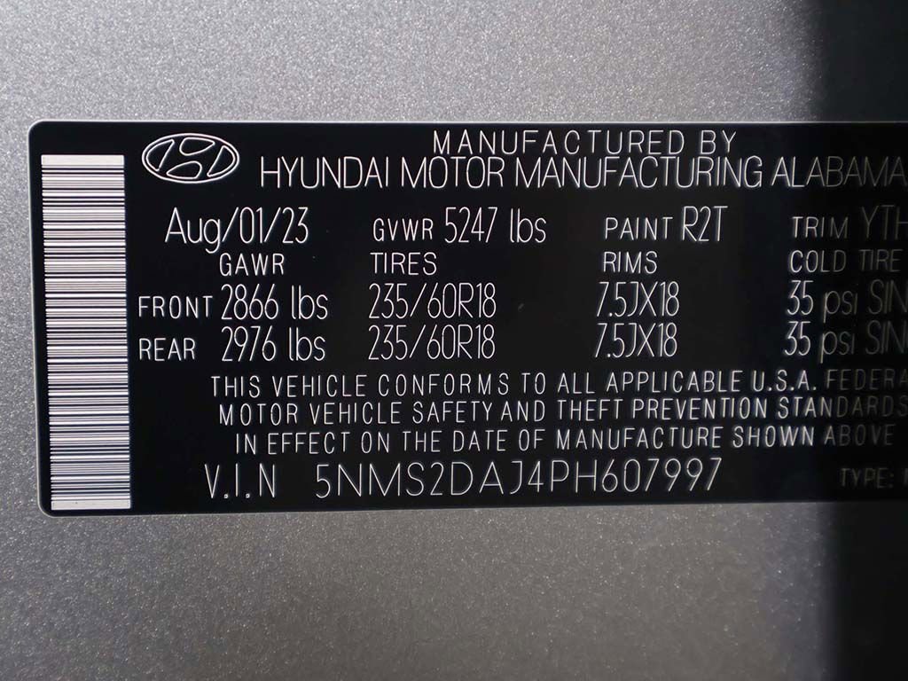 Certified 2023 Hyundai Santa Fe SEL w/ Cargo Package image 45
