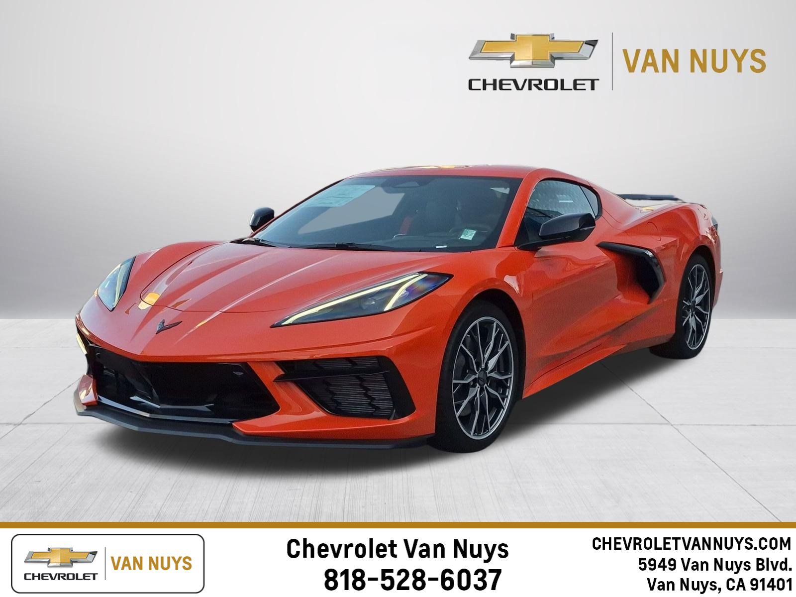 New 2026 Chevrolet Corvette Stingray Preferred Cpe w/ Z51 Performance Package RWD image 1