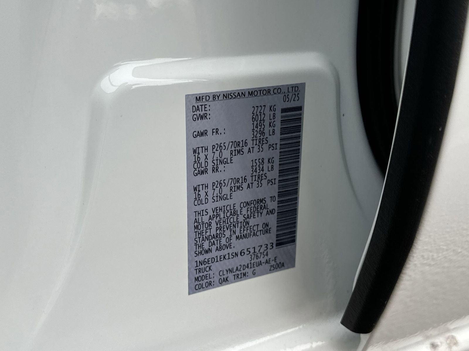 Certified 2025 Nissan Frontier S image 37