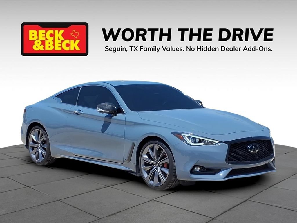 Used 2022 INFINITI Q60 Red Sport 400 w/ Cargo Package AWD/4WD image 3